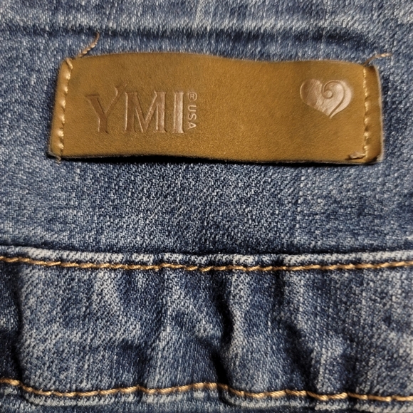 BUTT LIFTING YMI High Waisted Denim Shorts Super Sexy - Picture 4 of 10